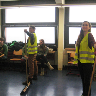 img_0183 Montessori-Schulzentrum Leipzig - Schülerblog - Rhythm & Percussion - der Workshop mit dem Sound des Alltags